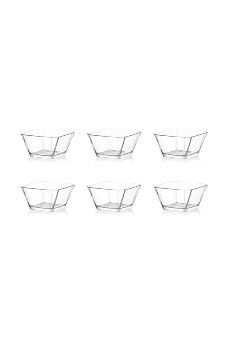 Ensemble de bols en verre (6 pièces) - Transparent