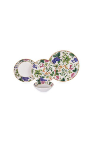 Service de table (24 pièces) - Multicolore