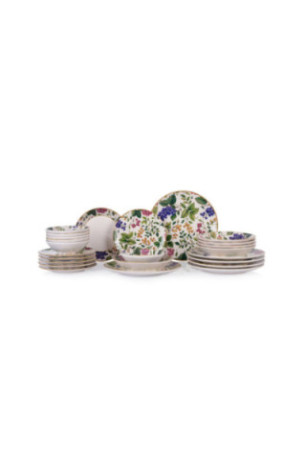 Service de table (24 pièces) - Multicolore