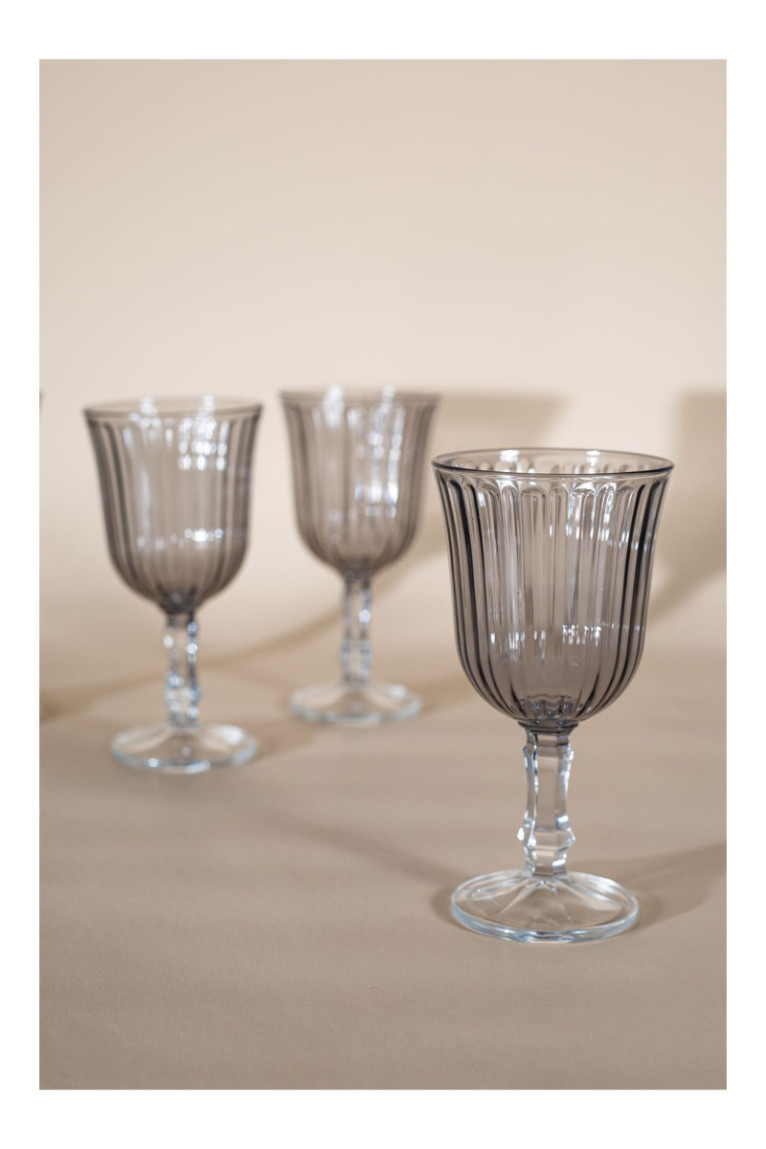 Ensemble de verres (4 pièces) - Fumée