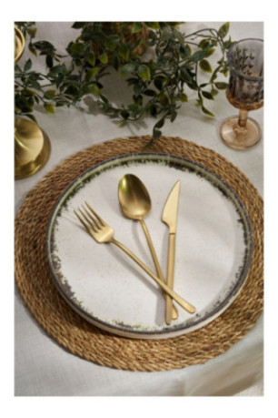 Service de table (24 pièces) - Blanc Brun