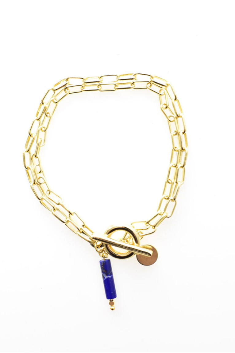 Bracelet pierre de varisicite blanche L'atelier de Gaspard