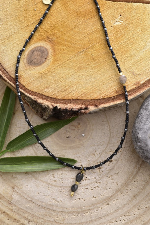 Collier en perles afghanes L'atelier de Gaspard