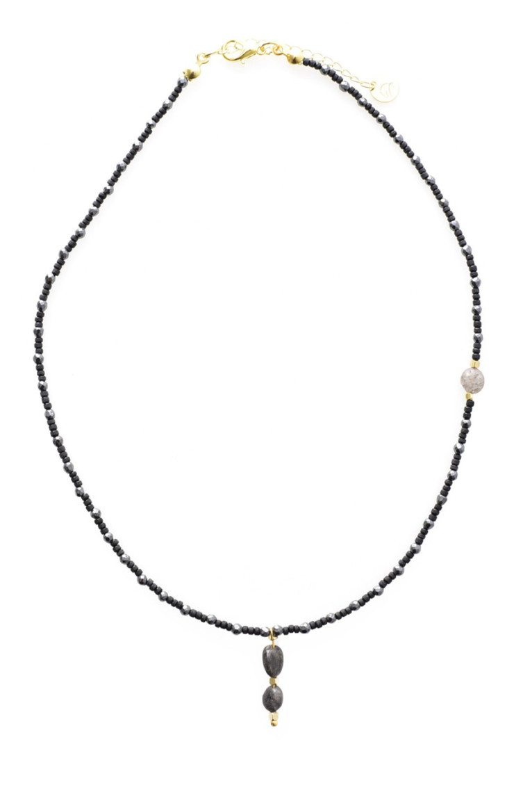 Collier en perles afghanes L'atelier de Gaspard