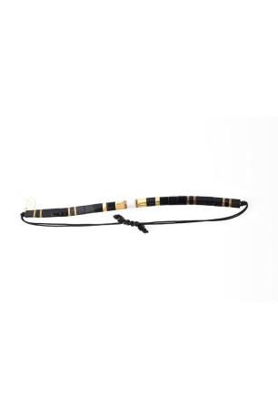 Bracelet cordon perles Miyuki L'atelier de Gaspard