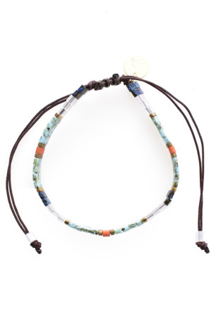 Bracelet cordon perles Miyuki L'atelier de Gaspard