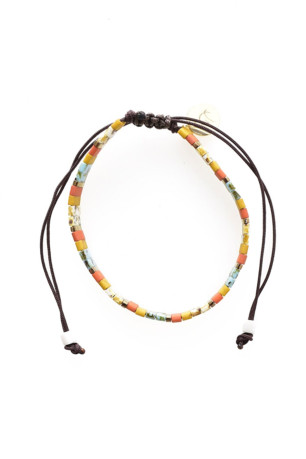 Bracelet cordon perles Miyuki L'atelier de Gaspard