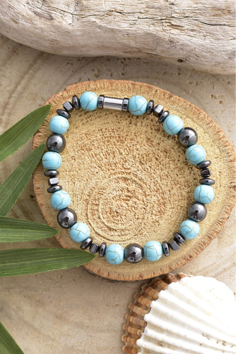 Bracelet perles naturelles L'atelier de Gaspard