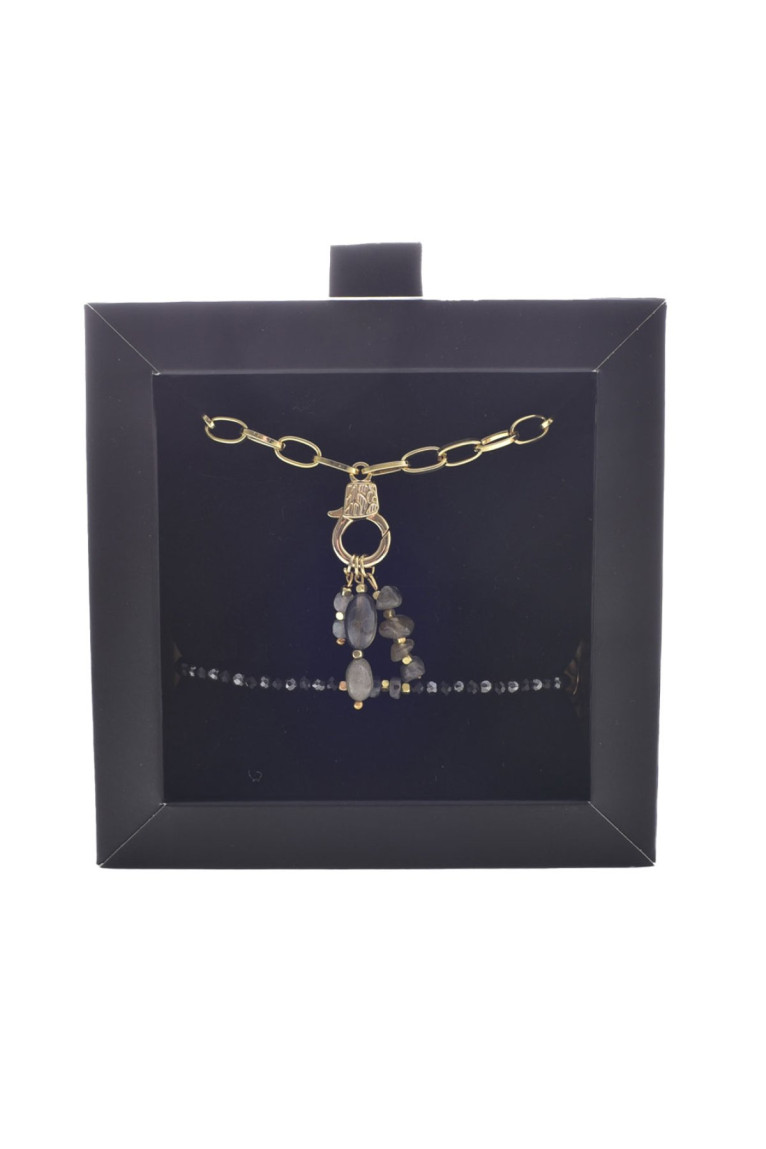 Coffret collier et bracelet pierres naturelles L'atelier de Gaspard