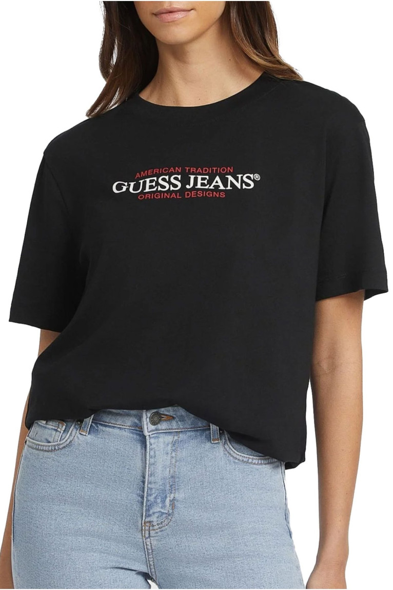 TShirt MC coton Guess jeans