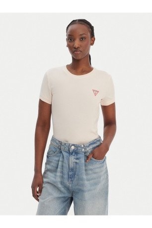 TShirt MC coton col rond Guess jeans