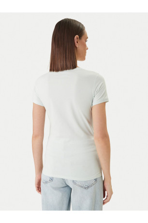 TShirt MC coton col V Guess jeans