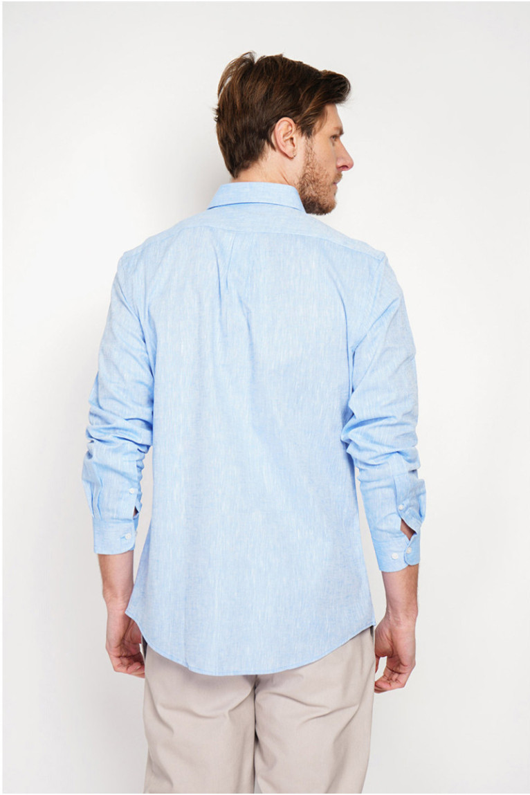 Chemise - SECRET DU LIN - Azur