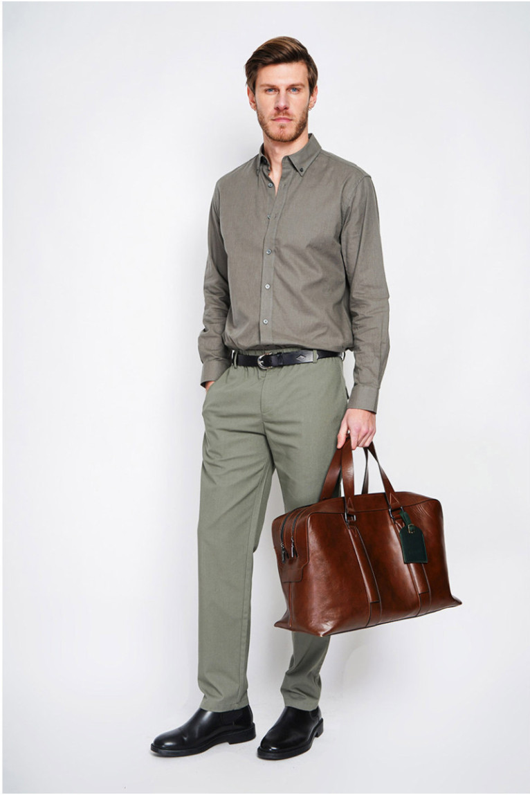 Chemise - SECRET DU LIN - Kaki