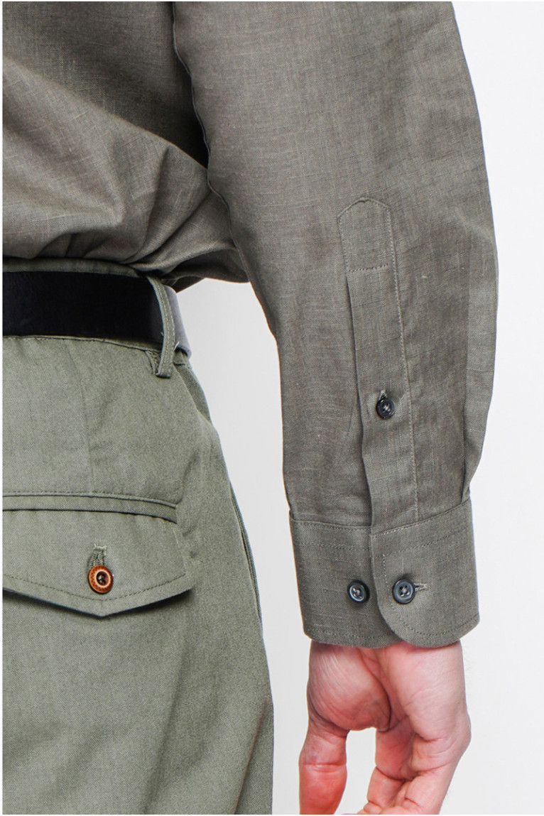 Chemise - SECRET DU LIN - Kaki