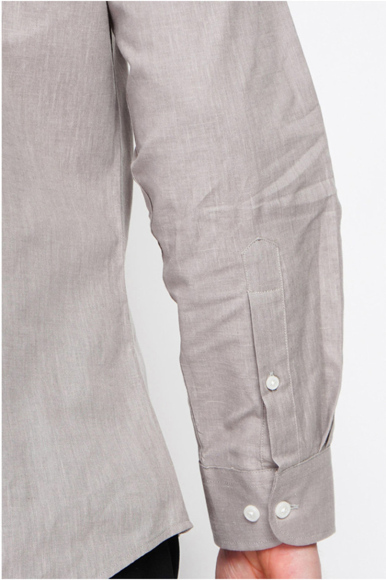 Chemise - SECRET DU LIN - Marron