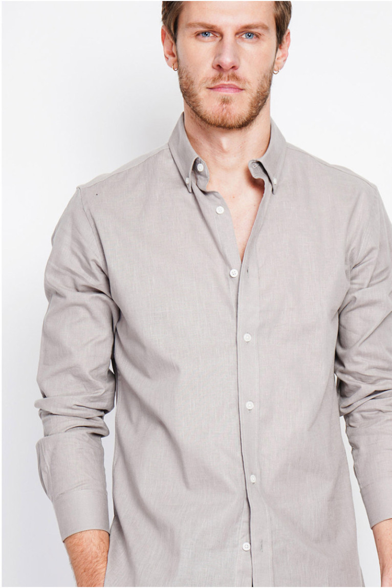 Chemise - SECRET DU LIN - Marron