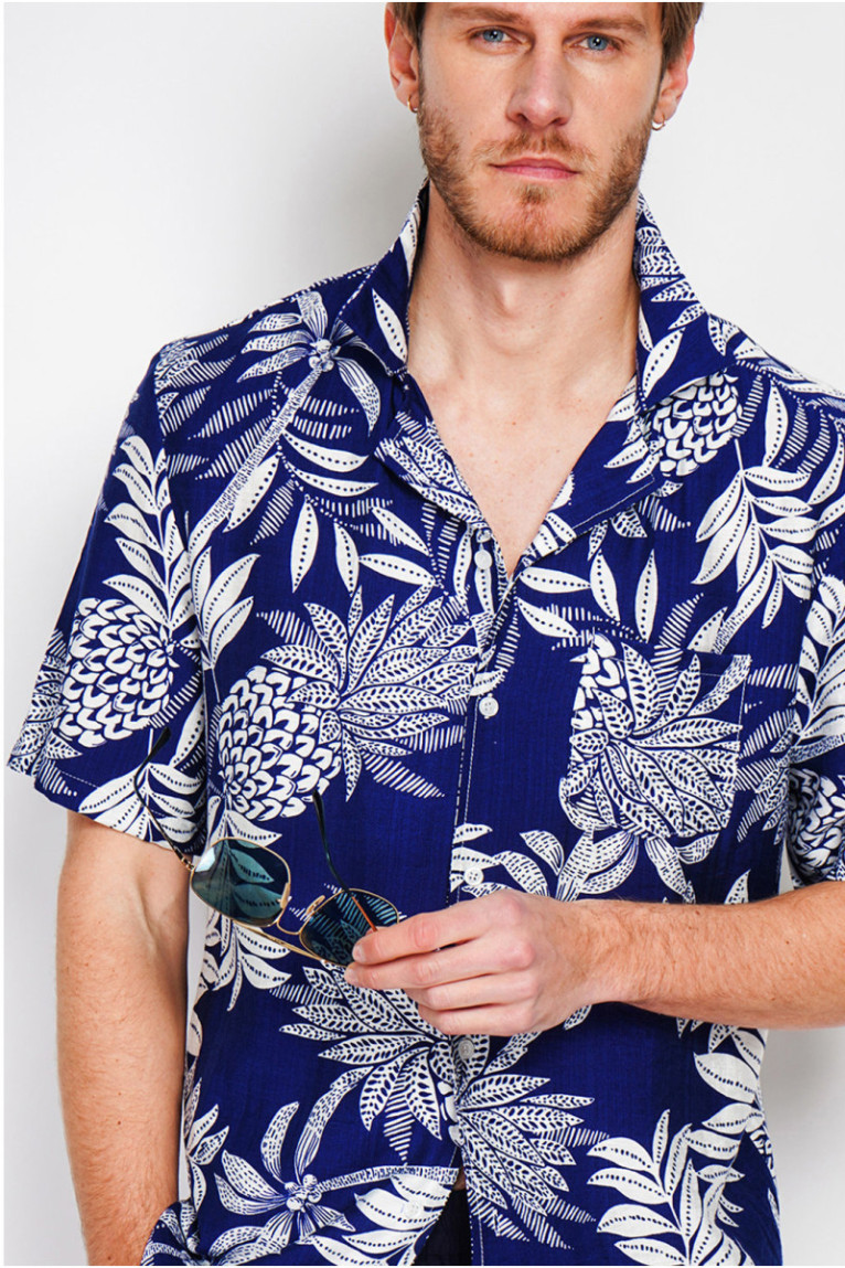 Chemise - SECRET DU LIN - Marine