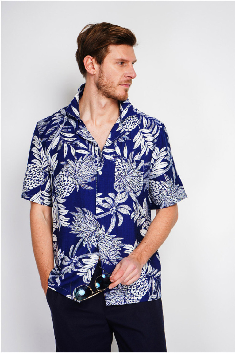 Chemise - SECRET DU LIN - Marine