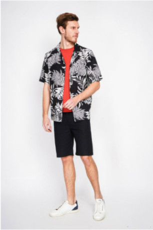 Chemise - SECRET DU LIN - Noir