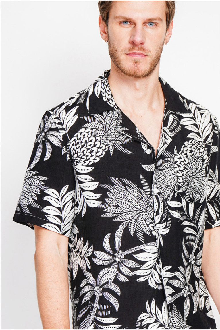 Chemise - SECRET DU LIN - Noir