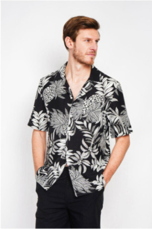 Chemise - SECRET DU LIN - Noir
