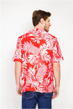 Chemise - SECRET DU LIN - Rouge