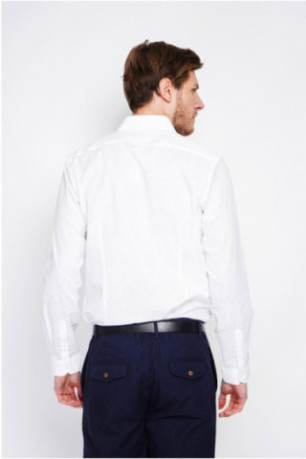 Chemise - SECRET DU LIN - Blanc
