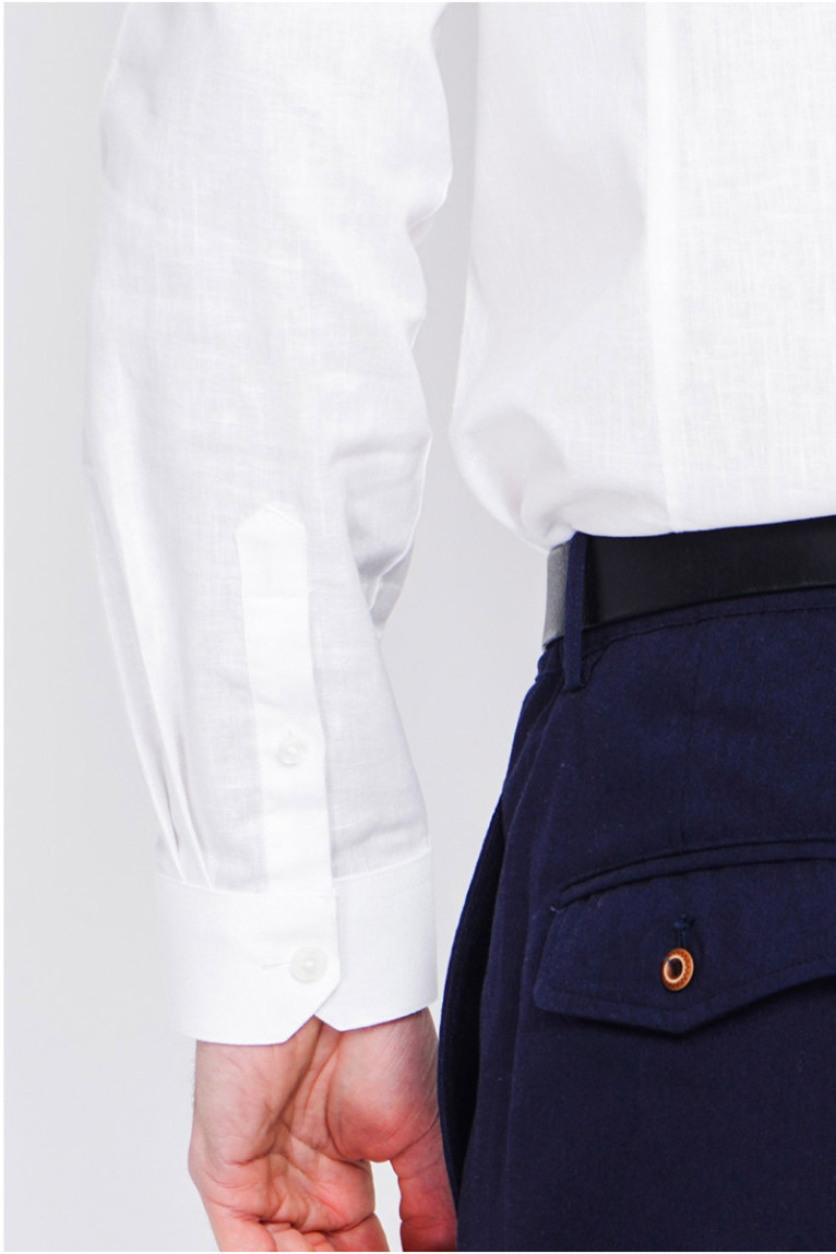 Chemise - SECRET DU LIN - Blanc