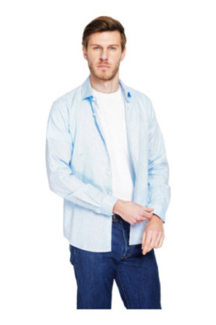 Chemise - SECRET DU LIN - Ciel