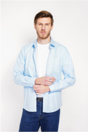 Chemise - SECRET DU LIN - Ciel