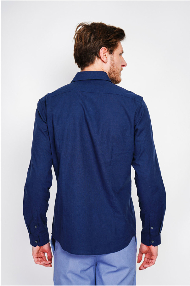 Chemise - SECRET DU LIN - Marine