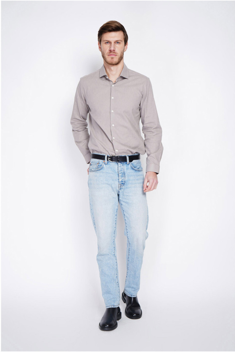 Chemise - SECRET DU LIN - Marron
