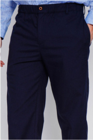 Pantalon - SECRET DU LIN - Marine
