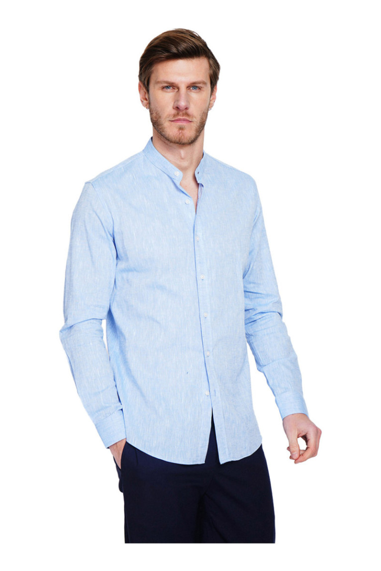 Chemise - SECRET DU LIN - Azur