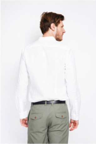 Chemise - SECRET DU LIN - Blanc