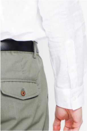 Chemise - SECRET DU LIN - Blanc