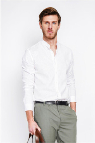 Chemise - SECRET DU LIN - Blanc