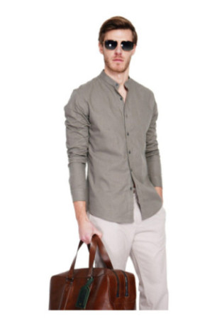 Chemise - SECRET DU LIN - Kaki