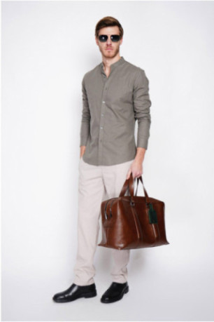 Chemise - SECRET DU LIN - Kaki