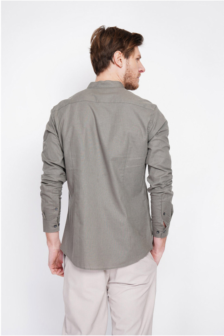 Chemise - SECRET DU LIN - Kaki