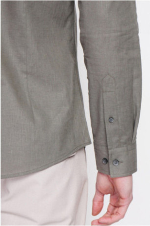 Chemise - SECRET DU LIN - Kaki