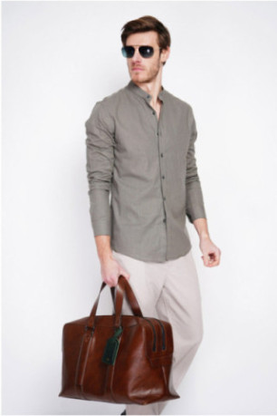 Chemise - SECRET DU LIN - Kaki
