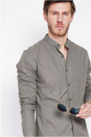 Chemise - SECRET DU LIN - Kaki