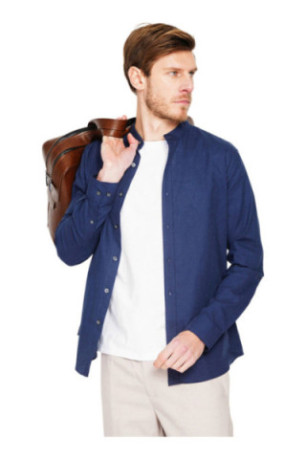 Chemise - SECRET DU LIN - Marine