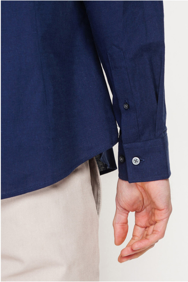 Chemise - SECRET DU LIN - Marine