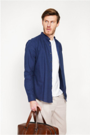 Chemise - SECRET DU LIN - Marine