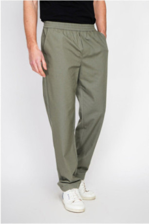 Pantalon - SECRET DU LIN - Kaki Claire