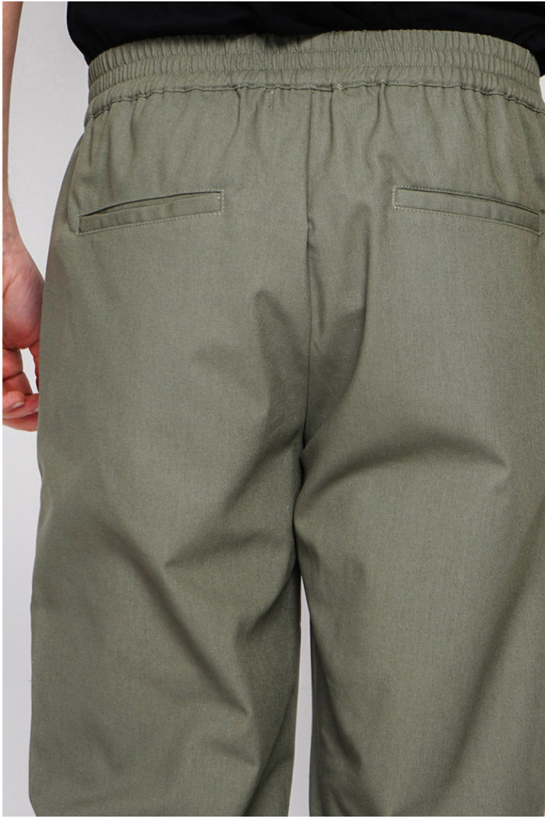 Pantalon - SECRET DU LIN - Kaki Claire