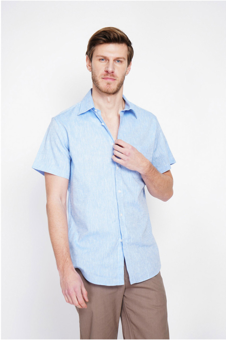 Chemise - SECRET DU LIN - Azur